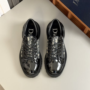 DIOR 고급 레더 신발