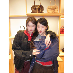 브라운 레더 토트백