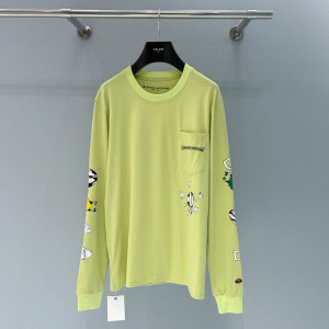 Chrome Hearts 애플그린 긴팔 티셔츠
