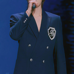 네이비 더블브레스트 정장자켓