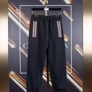 블랙 조거 트랙팬츠