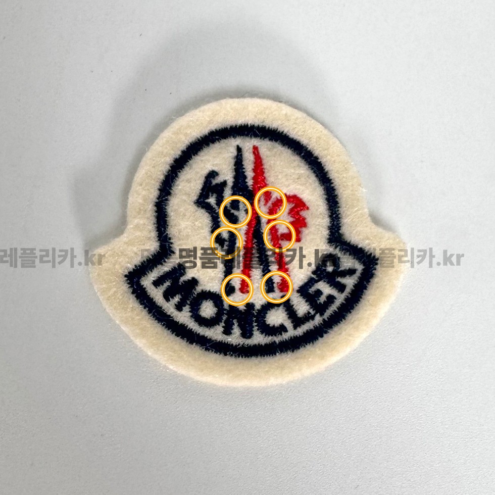 몽클레어 로고 와펜 출시